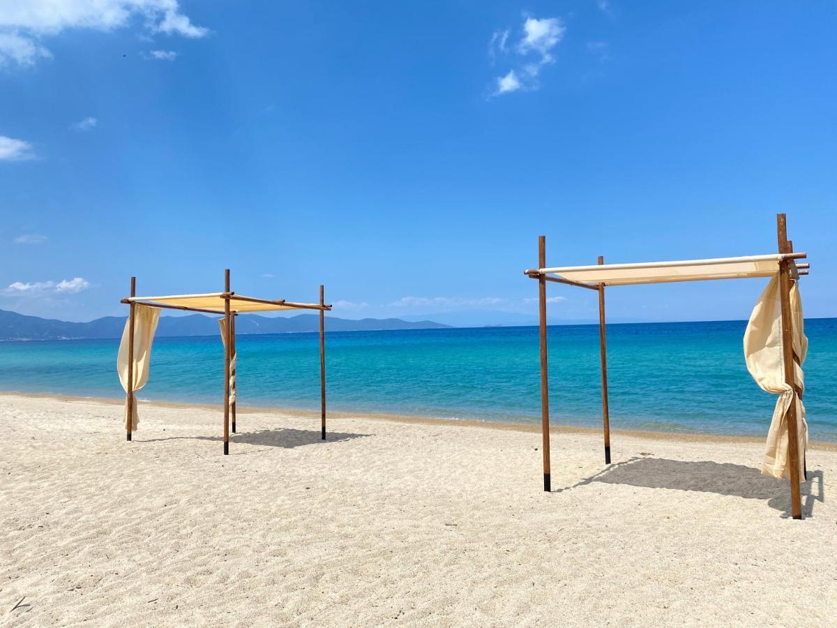 Seafront Oasis Beach Houses Ierissos Extérieur photo