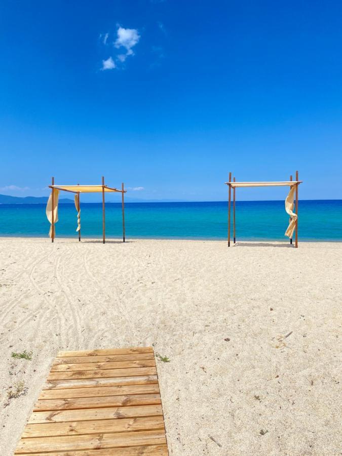 Seafront Oasis Beach Houses Ierissos Extérieur photo